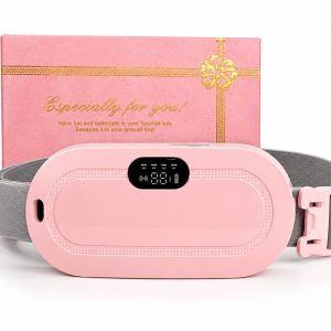Portable Rechargeable Heating Belt with Vibration Massage